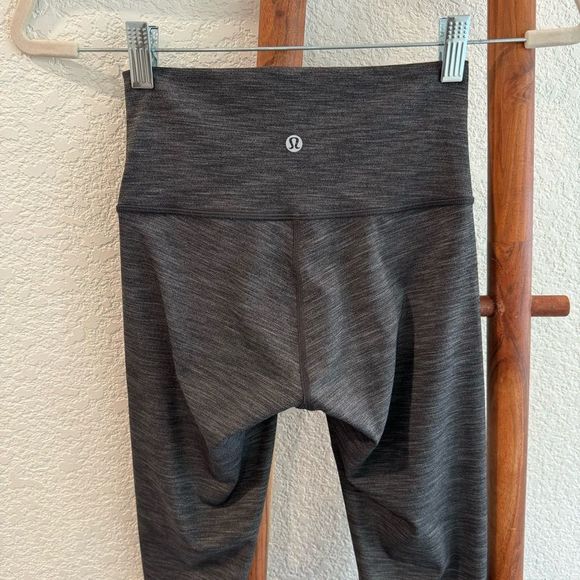 Lululemon Wunder Under High-Rise Tight 28" Legging Heathered Grey Size 2 - Picture 7 of 13